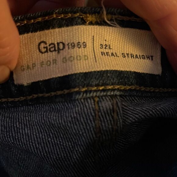 Gap 32L Real straight 31” inseam - Picture 5 of 8